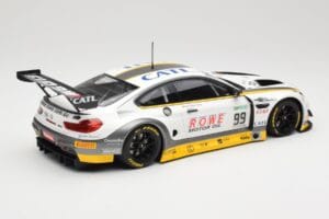 BMW M6 GT3 F13 #99 Rowe Racing P. Eng / M. Martin 24 Hours of Spa 2017 Minichamps 1:18 155172689 Metal — zdjęcie 2 z 6