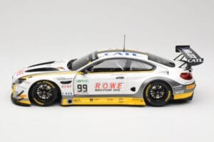 BMW M6 GT3 F13 #99 Rowe Racing P. Eng / M. Martin 24 Hours of Spa 2017 Minichamps 1:18 155172689 Metal — zdjęcie 3 z 6