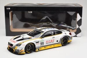 BMW M6 GT3 F13 #99 Rowe Racing P. Eng / M. Martin 24 Hours of Spa 2017 Minichamps 1:18 155172689 Metal — zdjęcie 6 z 6