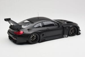 BMW M6 GT3 F13 Plain Body Version Matte Black Minichamps 1:18 155162610 Metal — zdjęcie 2 z 6