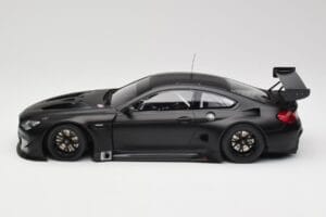 BMW M6 GT3 F13 Plain Body Version Matte Black Minichamps 1:18 155162610 Metal — zdjęcie 3 z 6