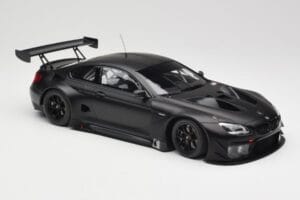 BMW M6 GT3 F13 Plain Body Version Matte Black Minichamps 1:18 155162610 Metal — zdjęcie 4 z 6