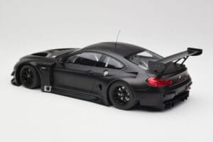 BMW M6 GT3 F13 Plain Body Version Matte Black Minichamps 1:18 155162610 Metal — zdjęcie 5 z 6