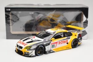 BMW M6 GT3 Rowe Racing #99 A. Sims / N. Catsburg / N. Yelloly Winners 24 Hours Nurburgring 2020 Minichamps 1:18 155202699 Met — zdjęcie 6 z 6