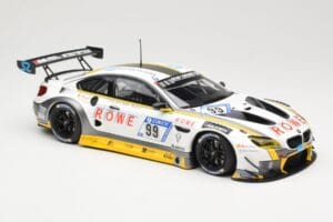 BMW M6 GT3 Rowe Racing #99 M. Basseng / M. Martin 24 Hours Nurburgring 2017 Minichamps 1:18 155172699 Metal — zdjęcie 4 z 6