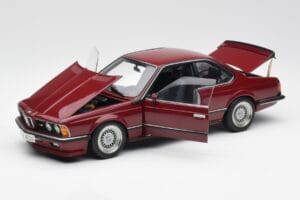 BMW M635 CSi E24 Karmin Czerwony AUTOart 1:18 70528 Metal — zdjęcie 2 z 8