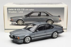BMW M635 CSi E24 Shadow Line Delphin Metallic AUTOart 1:18 70529 Metal — zdjęcie 8 z 8