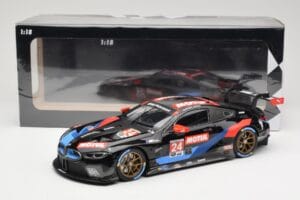 BMW M8 GTE RLL Racing #24 J. Edwards / J. Krohn IMSA GP Road Atlanta 2020 Minichamps 1:18 155202994 Metal — zdjęcie 6 z 6