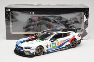 BMW M8 GTE Team Mtek #82 T. Blomqvist / A. Felix da Costa 6 Hours of Fuji 2018 Minichamps 1:18 155182982 Metal — zdjęcie 6 z 6