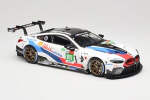 BMW M8 GTE #81 Team MTEK M. Tomczyk / N. Catsburg / N. Yelloly 24 Hours of Le Mans 2018 Minichamps 1:18 155182981 Metal — zdjęcie 4 z 6