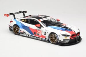 BMW M8 GTE Team RLL #25 C. De Phillippi / A. Farfus Class Winners 24 Hours of Daytona 2019 Minichamps 1:18 155192925 Metal — zdjęcie 4 z 6