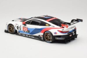 BMW M8 GTE Team RLL C. De Phillippi / B. Auberlen 2nd in Class 12 Hours of Sebring 2018 Minichamps 1:18 155182925 Metal — zdjęcie 5 z 6