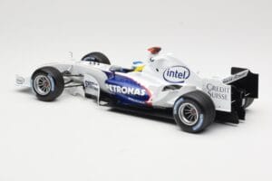 BMW Sauber F1.06 #16 N. Heidfeld Launch Version 2006 Minichamps 1:18 80430413183 Metal — zdjęcie 5 z 6