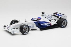BMW Sauber F1.06 #17 J. Villeneuve Launch Version 2006 Minichamps 1:18 80430413184 Metal