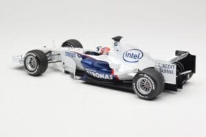 BMW Sauber F1.07 #10 R. Kubica Launch Version 2007 Minichamps 1:18 80430426995 Metal — zdjęcie 5 z 7