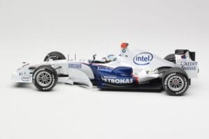 BMW Sauber F1.07 #9 N. Heidfeld Launch Version 2007 Minichamps 1:18 80430426994 Metal — zdjęcie 3 z 7