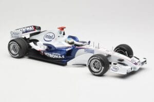 BMW Sauber F1.07 #9 N. Heidfeld Launch Version 2007 Minichamps 1:18 80430426994 Metal — zdjęcie 4 z 7