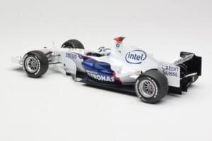 BMW Sauber F1.07 #9 N. Heidfeld Launch Version 2007 Minichamps 1:18 80430426994 Metal — zdjęcie 5 z 7