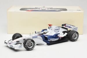 BMW Sauber F1.07 #9 N. Heidfeld Launch Version 2007 Minichamps 1:18 80430426994 Metal — zdjęcie 7 z 7