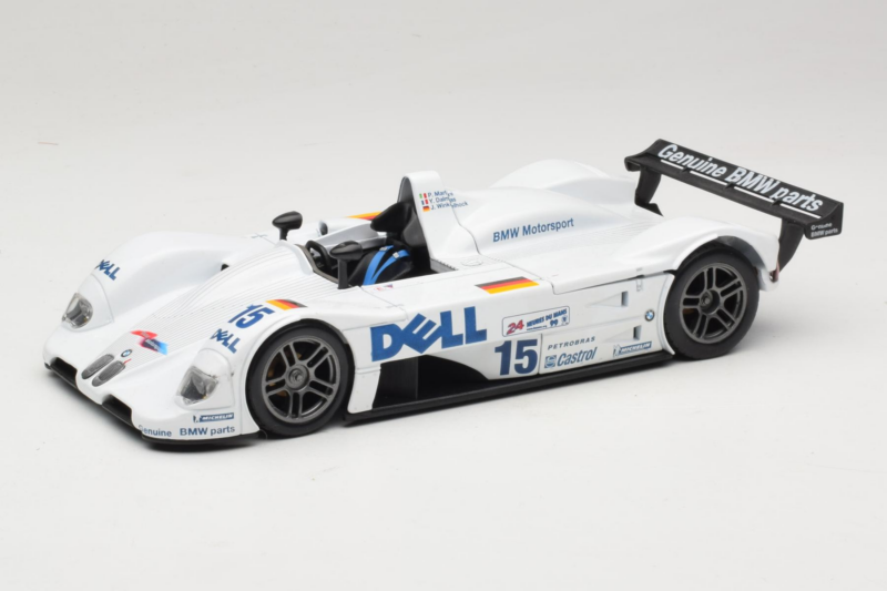 BMW V12 LMR #15 Y. Dalmas / J. Winkelhock / P. Martini 24 Hours of Le Mans Winner 1999 Maisto 1:18 56062 Metal