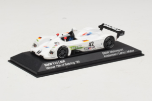 BMW V12 LMR #42 T. Kristensen / J.J. Lehto / J. Muller 24 Hours of Le Mans 1999 Minichamps 1:43 80429418137 Metal — zdjęcie 2 z 5