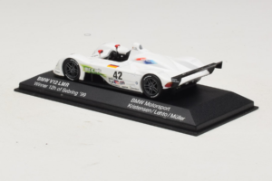 BMW V12 LMR #42 T. Kristensen / J.J. Lehto / J. Muller 24 Hours of Le Mans 1999 Minichamps 1:43 80429418137 Metal — zdjęcie 3 z 5