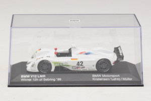 BMW V12 LMR #42 T. Kristensen / J.J. Lehto / J. Muller 24 Hours of Le Mans 1999 Minichamps 1:43 80429418137 Metal — zdjęcie 4 z 5