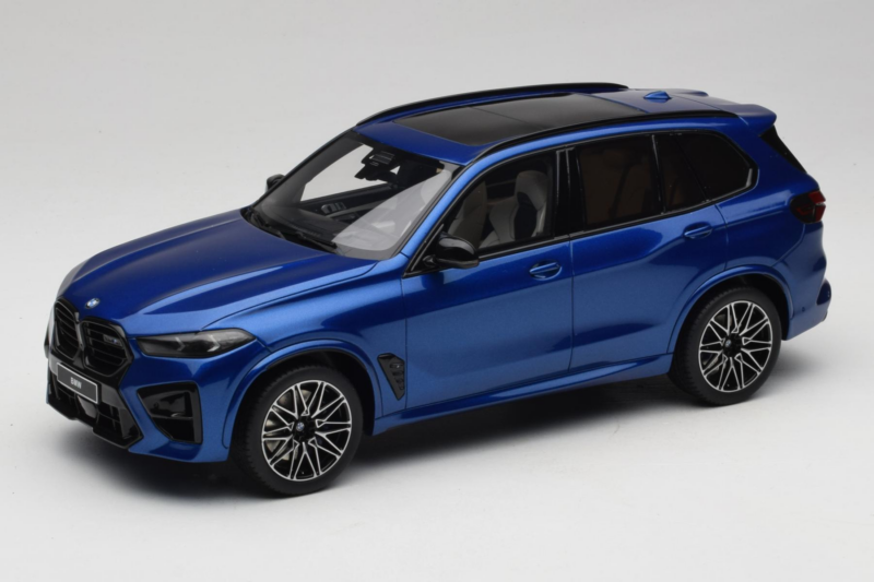 BMW X5 M F95 Competition Marina Bay Blue Metallic GT Spirit 1:18 GT967 Żywica