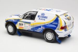 BMW X5 X-Raid #207 Dakar Rally 2004 Solido 1:18 SOLIDO001 Metal — zdjęcie 7 z 8