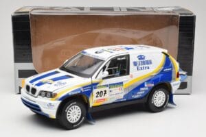 BMW X5 X-Raid #207 Dakar Rally 2004 Solido 1:18 SOLIDO001 Metal — zdjęcie 8 z 8