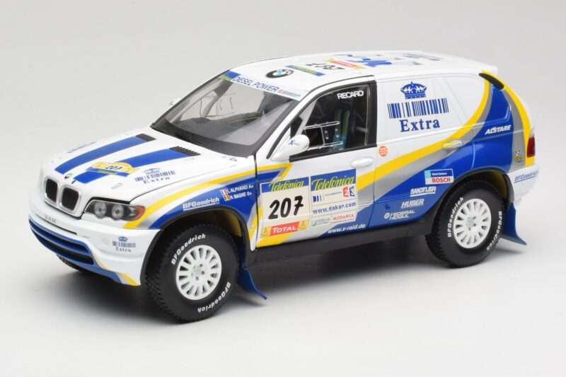 BMW X5 X-Raid #207 Dakar Rally 2004 Solido 1:18 SOLIDO001 Metal
