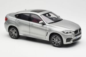 BMW X6 M F86 Donington Szary Metaliczny Norev 1:18 80432364886 Metal — zdjęcie 6 z 8