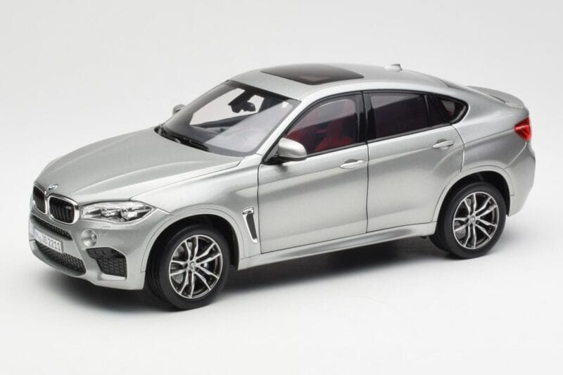 BMW X6 M F86 Donington Szary Metaliczny Norev 1:18 80432364886 Metal