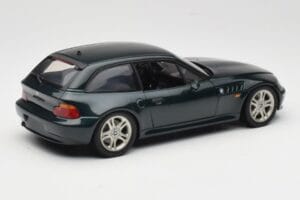 BMW Z3 Coupe 2.8 Green Metallic UT Models 1:18 20422 Metal — zdjęcie 3 z 7