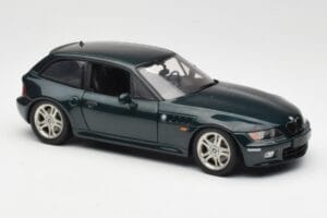 BMW Z3 Coupe 2.8 Green Metallic UT Models 1:18 20422 Metal — zdjęcie 5 z 7