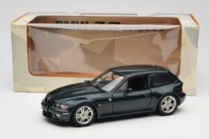 BMW Z3 Coupe 2.8 Green Metallic UT Models 1:18 20422 Metal — zdjęcie 7 z 7