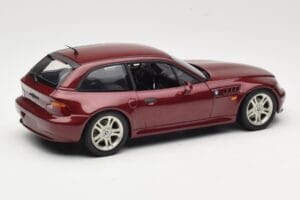 BMW Z3 Coupe 2.8 Red Metallic UT Models 1:18 20423 Metal — zdjęcie 3 z 8