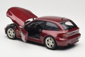 BMW Z3 Coupe 2.8 Red Metallic UT Models 1:18 20423 Metal — zdjęcie 5 z 8