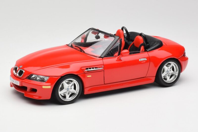 BMW Z3 E36/7 Roadster Czerwony Bburago 1:18 3349 Metal