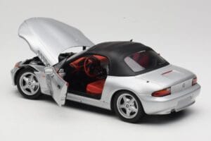 BMW Z3 Roadster 1.8 Srebrny UT Models 1:18 20404 Metal — zdjęcie 5 z 8