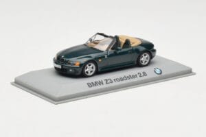 BMW Z3 Roadster 2.8 Ciemnozielony Minichamps 1:43 80429421514 Metal — zdjęcie 2 z 4