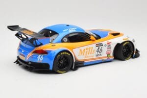 BMW Z4 E89 GT3 #46 Mills Racing M. Wittmer / A. Mills Pirelli World Challenge Sprint X-Series 2016 Minichamps 1:18 151162346  — zdjęcie 2 z 6