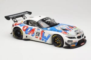 BMW Z4 E89 GT3 #9 Roal Motorsport A. Zanardi / B. Spengler 24 Hours of Spa 2015 Minichamps 1:18 151152309 Metal — zdjęcie 4 z 6