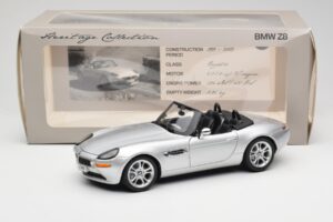 BMW Z8 E52 Kabriolet Srebrny Kyosho 1:18 80432411551 Metal — zdjęcie 8 z 8
