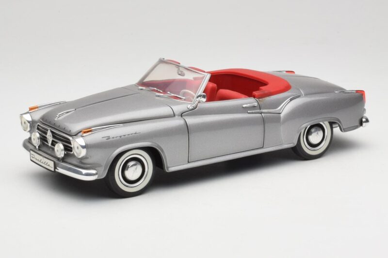Borgward Isabella Kabriolet Srebrny Revell 1:18 08411 Metal