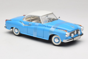 Borgward Isabella Coupe Niebieski Revell 1:18 08859-P1 Metal — zdjęcie 4 z 6