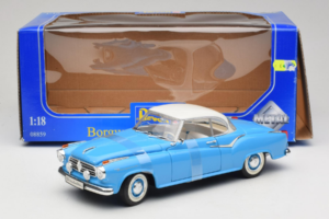Borgward Isabella Coupe Niebieski Revell 1:18 08859-P1 Metal — zdjęcie 6 z 6