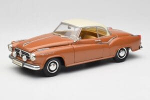 Borgward Isabella Coupe Brązowy Biały Revell 1:18 08982 Metal