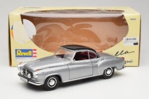 Borgward Isabella Coupe Szary & Czarny Revell 1:18 8989 Metal — zdjęcie 2 z 8
