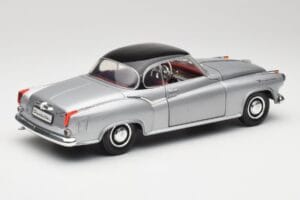 Borgward Isabella Coupe Szary & Czarny Revell 1:18 8989 Metal — zdjęcie 5 z 8